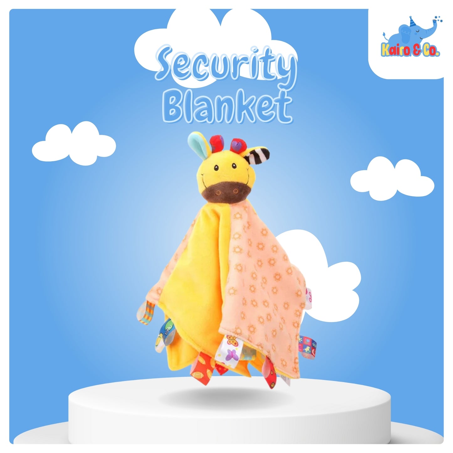 Sleep Away Plush Cuddle Security Blanket