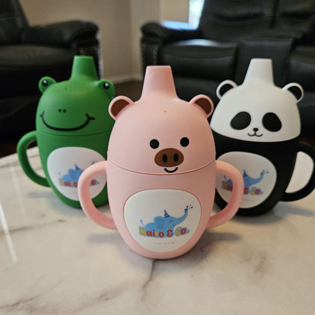 Kairo Kids Co. Cartoon Sippy cups