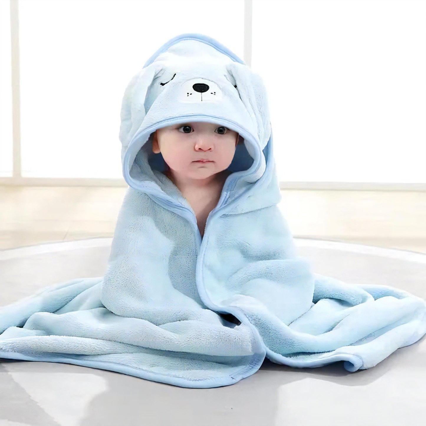 Hooded Baby Towel for Newborn on up